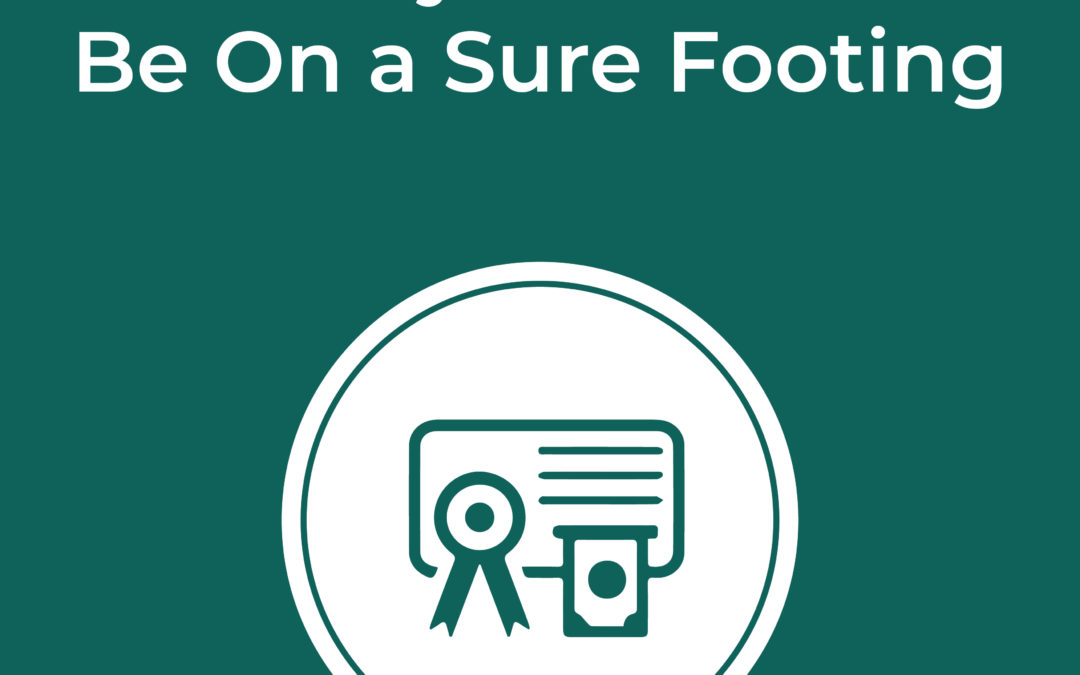 Surety Bond: To Be On a Sure Footing - ARIBL